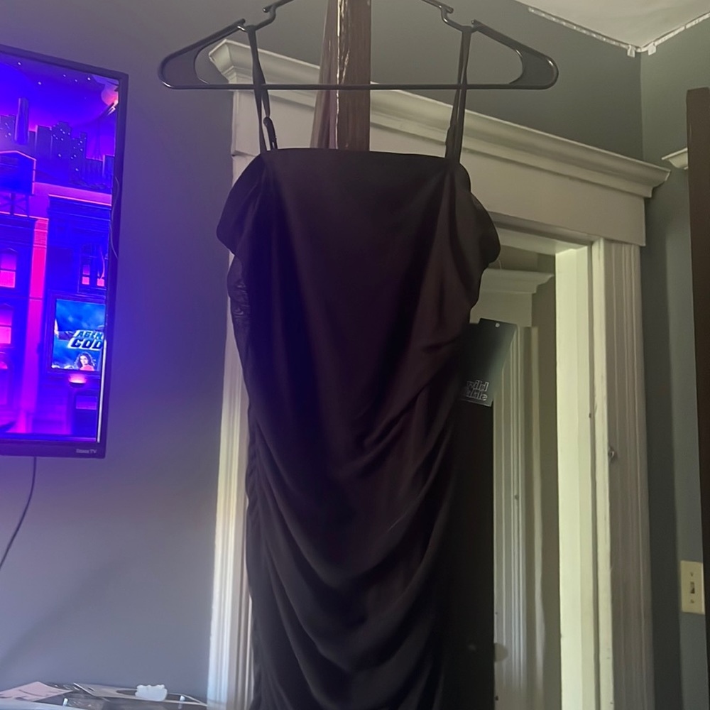 Long black dress